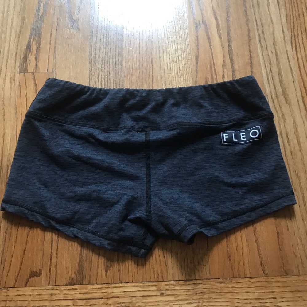 Dark Grey Fleo Shorts